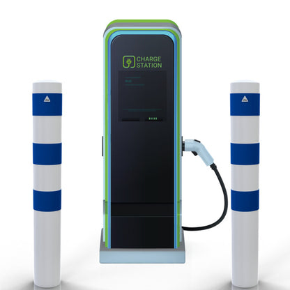 Rammschutzpoller als E-Ladesäulenschutz