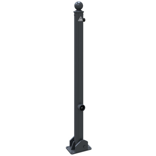 Absperr-Stilpfosten Serie 465B Ø 60 mm