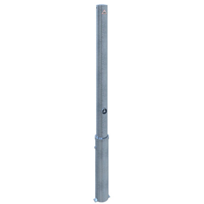 Absperrpfosten Stahlrohr Ø 76 x 2,6 mm herausnehmbar mit Dreikantverschluss