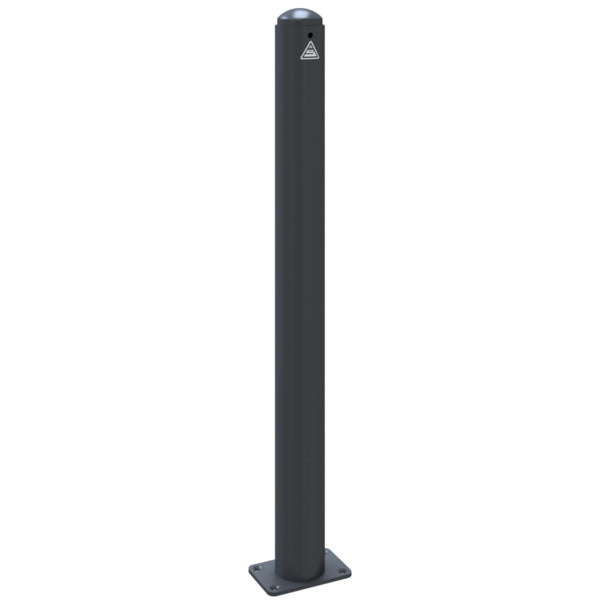 Absperr-Stilpfosten Serie 480B Ø 82 mm