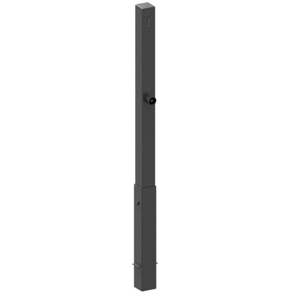 Absperrpfosten 70 x 70 mm herausnehmbar mit Dreikant oder Profilzylinder