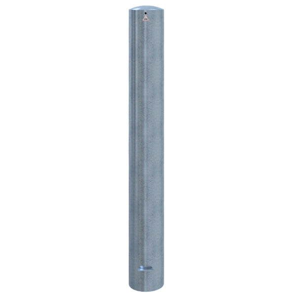 Absperrpoller Stahlrohr Ø 193 x 3,6 mm ortsfest zum Einbetonieren