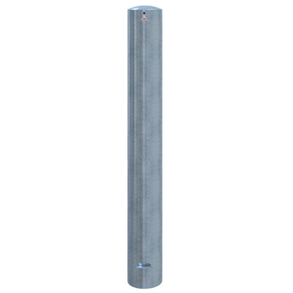 Absperrpoller Stahlrohr Ø 193 x 3,6 mm ortsfest zum Einbetonieren