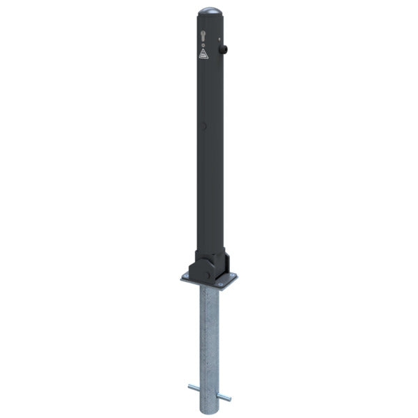 Absperr-Stilpfosten Serie 480B Ø 82 mm