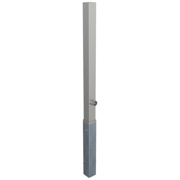 Edelstahlpfosten 70 x 70 mm