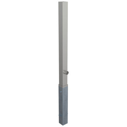 Edelstahlpfosten 70 x 70 mm