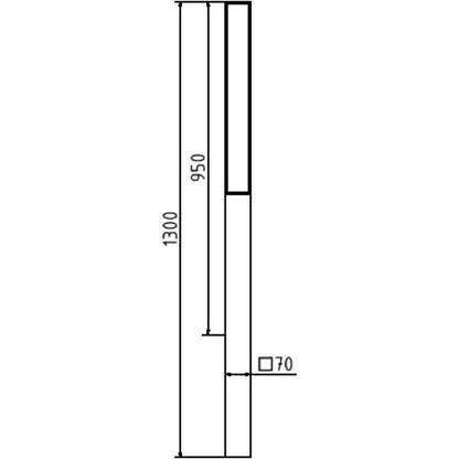 Stilpoller Serie 4073B 70 x 70 mm