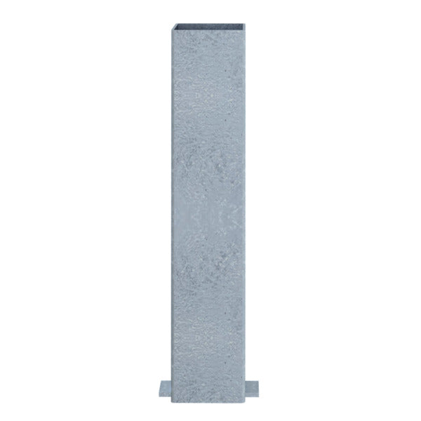 Bodenhülse für Absperrpfosten 70 x 70 mm
