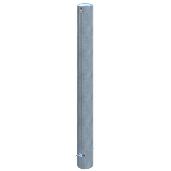 Absperrpoller Stahlrohr Ø 152 x 3,2 mm ortsfest zum Einbetonieren