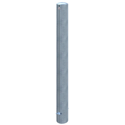 Absperrpoller Stahlrohr Ø 152 x 3,2 mm ortsfest zum Einbetonieren