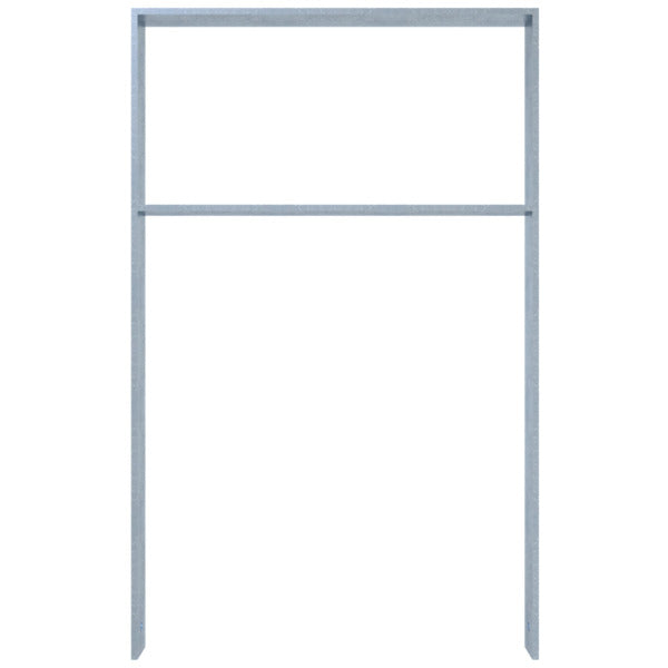 Anlehnbügel aus Flachstahl 80 x 12 mm