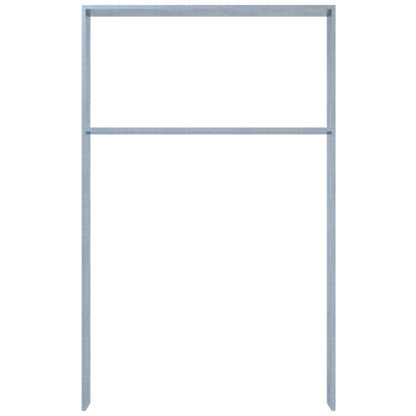 Anlehnbügel aus Flachstahl 80 x 12 mm