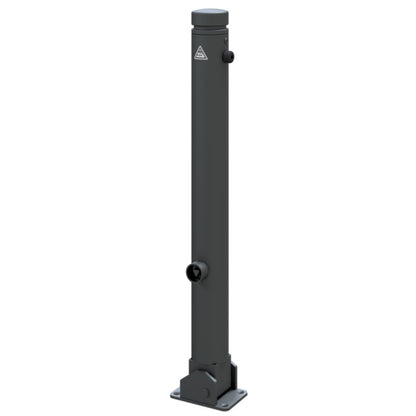 Absperr-Stilpfosten Serie 482B Ø 82 mm