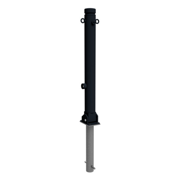 Absperr-Stilpfosten Serie 482B Ø 82 mm