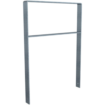Anlehnbügel aus Flachstahl 70 x 10 mm