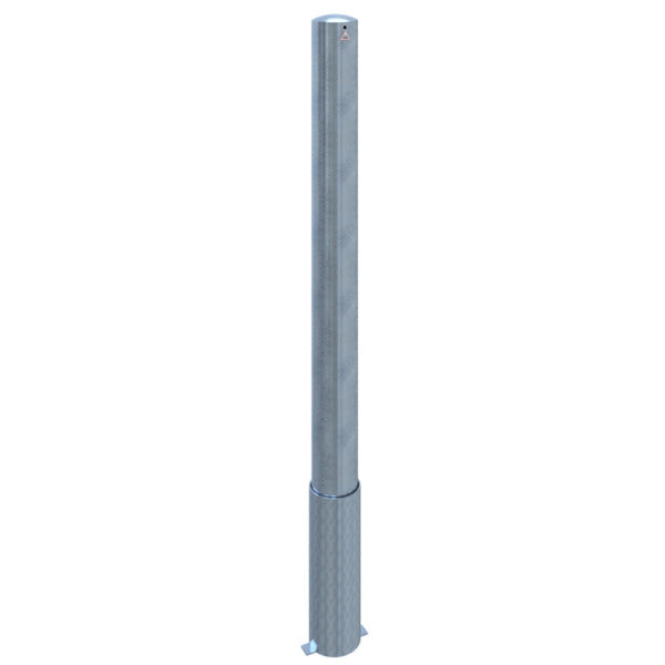 Absperrpoller Stahlrohr Ø 152 x 3,2 mm herausnehmbar ohne Verschluss