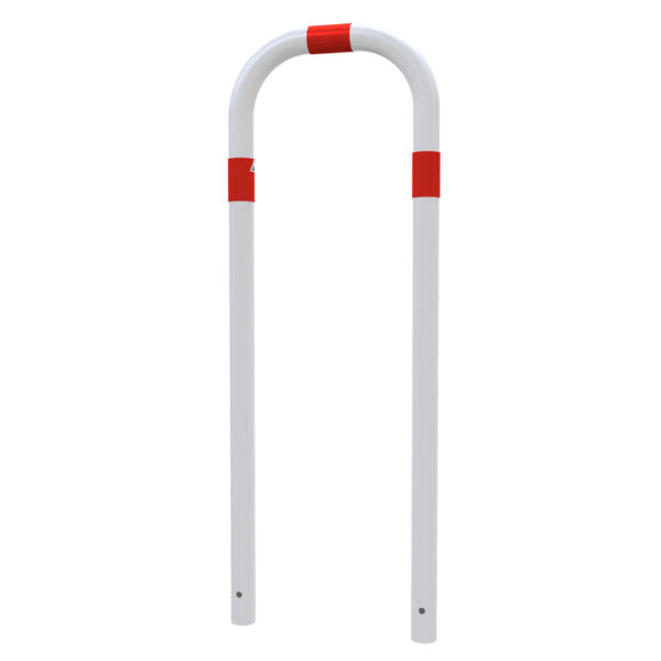 Rohrbügel aus Stahlrohr Ø 60 x 2,5 mm ohne Querholm zum Einbetonieren