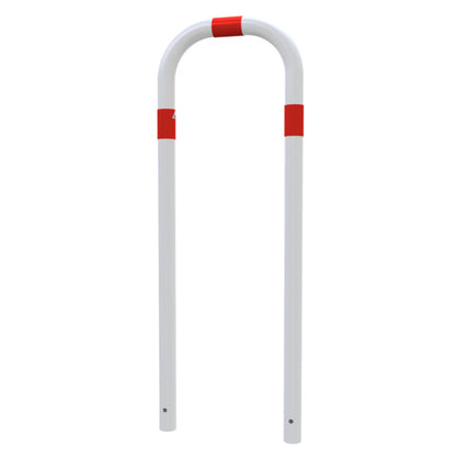 Rohrbügel aus Stahlrohr Ø 60 x 2,5 mm ohne Querholm zum Einbetonieren