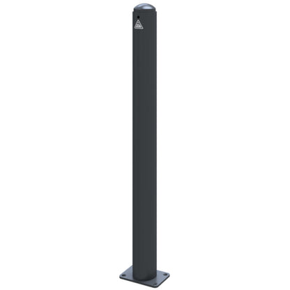 Absperr-Stilpfosten Serie 480B Ø 82 mm