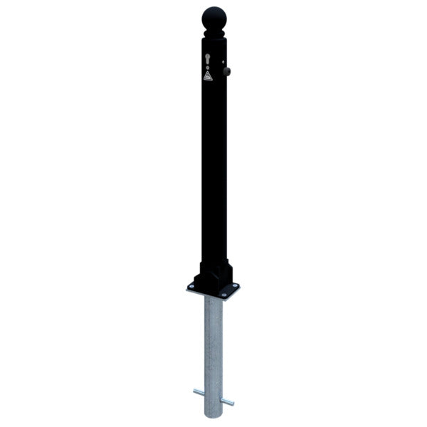 Absperr-Stilpfosten Serie 485B Ø 82 mm