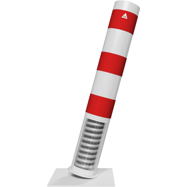 Absperrpoller Stahlrohr Ø 152 x 3,2 mm ortsfest zur Dübelbefestigung