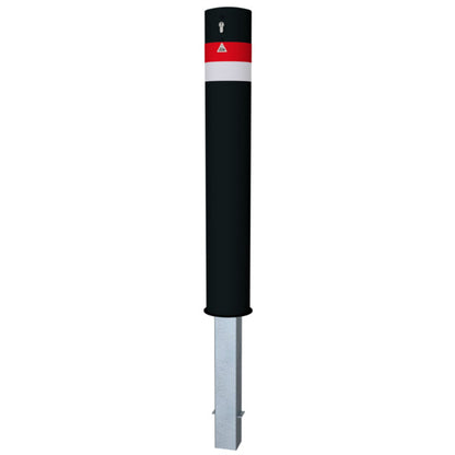 Absperrpfosten Black - Line