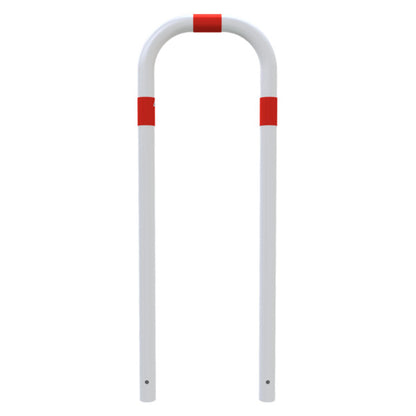 Rohrbügel aus Stahlrohr Ø 60 x 2,5 mm ohne Querholm zum Einbetonieren