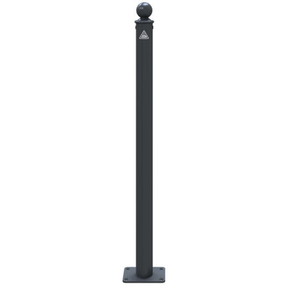 Absperr-Stilpfosten Serie 465B Ø 60 mm