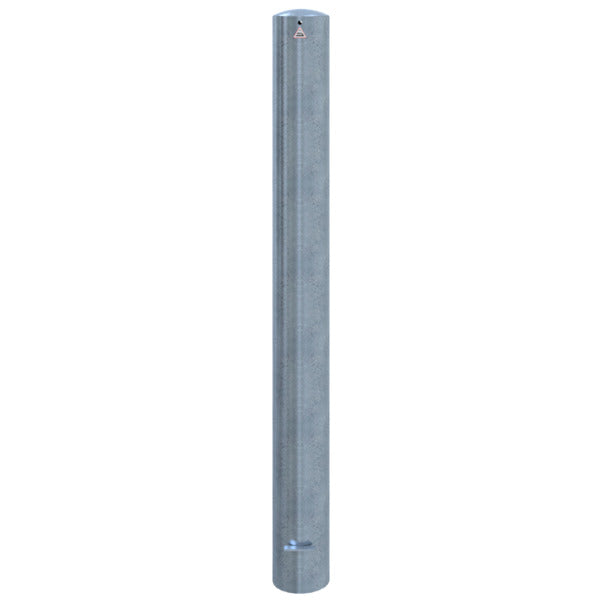 Absperrpoller Stahlrohr Ø 152 x 3,2 mm ortsfest zum Einbetonieren