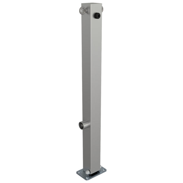 Edelstahlpfosten 70 x 70 mm