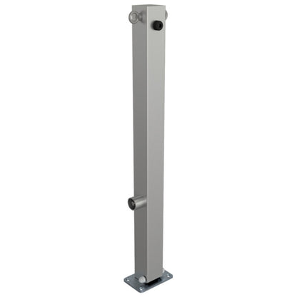 Edelstahlpfosten 70 x 70 mm
