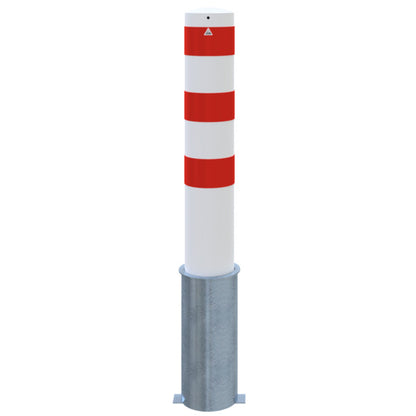 Absperrpoller Stahlrohr Ø 193 x 3,6 mm herausnehmbar ohne Verschluss