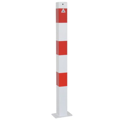 Absperrpfosten 70 x 70 mm ortsfest für Dübelbefestigung