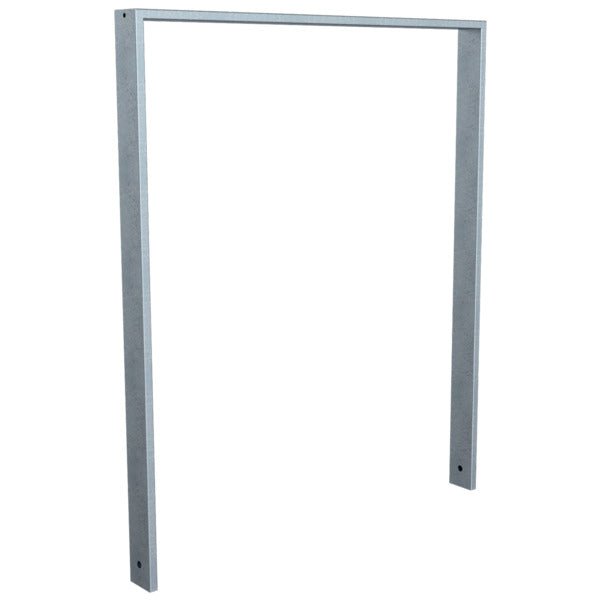 Ahnlehnbügel aus Stahlrohr 80 x 20 mm