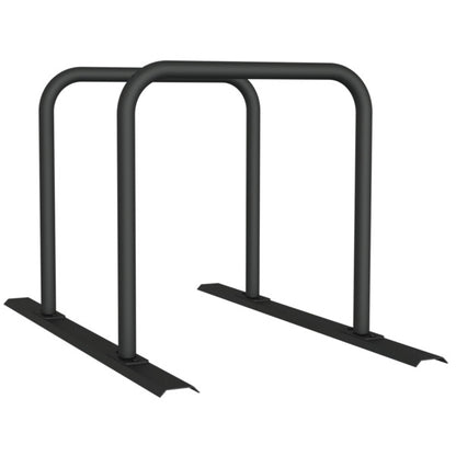 Fahrradanlehnbügel Reihenanlage Stahlrohr Ø 48 mm