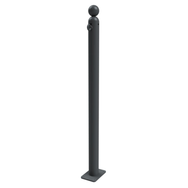Absperr-Stilpfosten Serie 466B Ø 60 mm