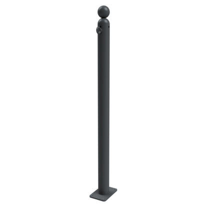 Absperr-Stilpfosten Serie 466B Ø 60 mm