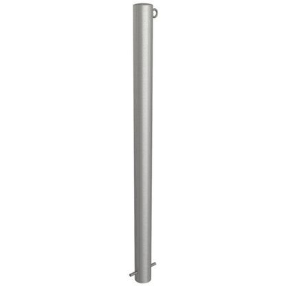 Edelstahlpfosten Ø 76 mm ohne Ziernut