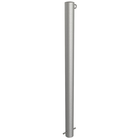 Edelstahlpfosten Ø 76 mm ohne Ziernut