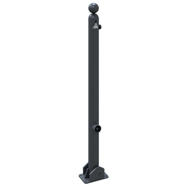 Absperr-Stilpfosten Serie 466B Ø 60 mm