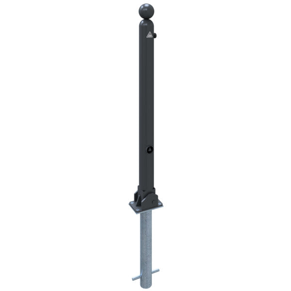 Absperr-Stilpfosten Serie 478B Ø 76 mm