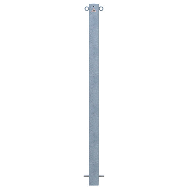 Absperrpfosten 70 x 70 mm ortsfest zum Einbetonieren