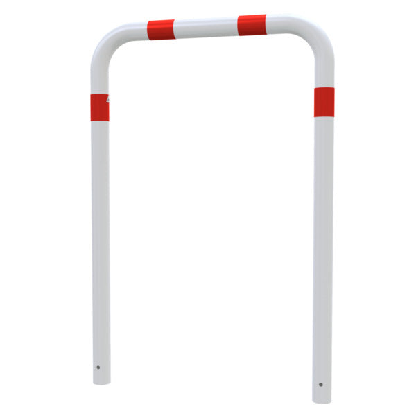 Abweisebügel Ø 76 x 2,6 mm ohne Querholm zum Einbetonieren