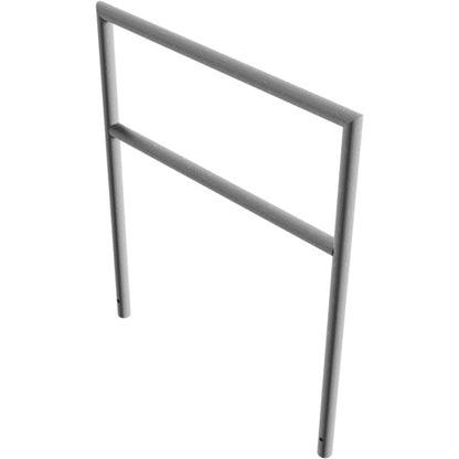 Anlehnbügel aus Stahlrohr Ø 48 x 2,5 mm