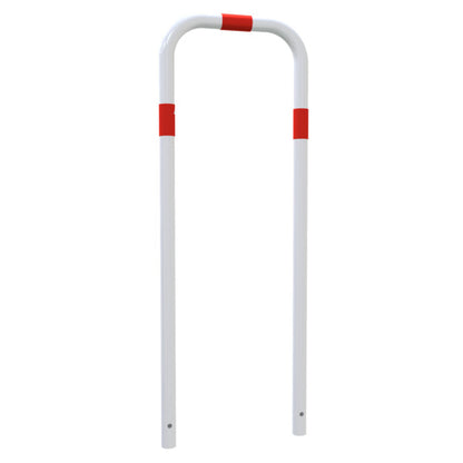 Rohrbügel aus Stahlrohr Ø 48 x 2,5 mm ohne Querholm zum Einbetonieren