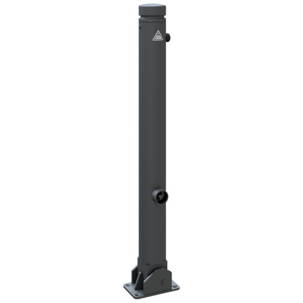 Absperr-Stilpfosten Serie 482B Ø 82 mm