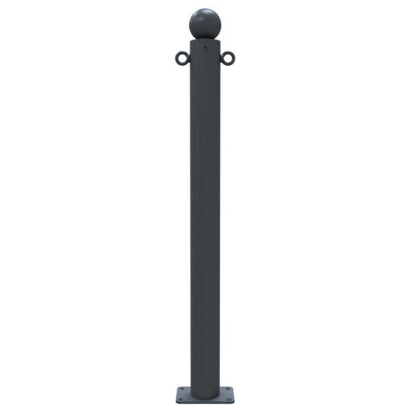 Absperr-Stilpfosten Serie 475B Ø 76 mm