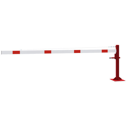 Drehschranke mit Seilzugverstärkung