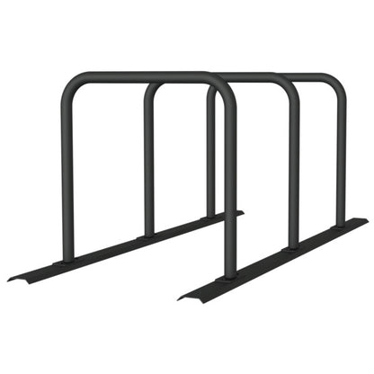 Fahrradanlehnbügel Reihenanlage Stahlrohr Ø 48 mm