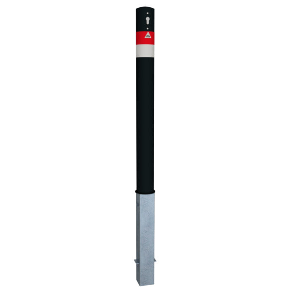 Absperrpfosten Black - Line
